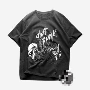 Daft Punk Get Lucky Music Band Unisex Cotton Tee